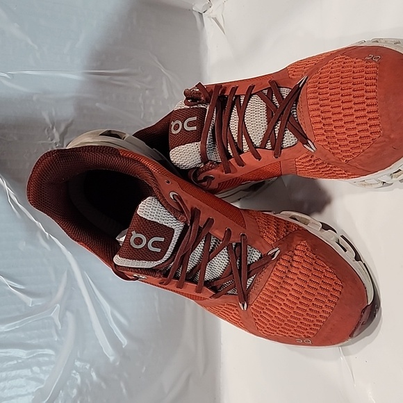 On Cloud Women’s Cloudflyer Running Shoes size 9 FLARE/QUARTZ - Picture 5 of 8